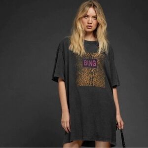 Anine Bing Harley T-Shirt Dress